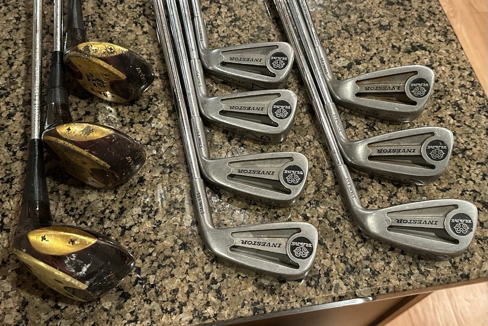 Ram Investor (1W, 3W, 5W, 4-PW) Combo Set Golf Clubs w/Steel Shafts (Stiff Flex) - Image 3 of 4