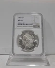 BEAUTIFUL LUSTER!  1883-P  MORGAN Silver Dollar, NGC MS-64!