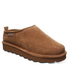 Bearpaw Damian Mens Slippers - 3324m Cozy Suede Comfort S Hickory - 12 Medium