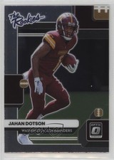 2022 Panini Donruss Optic The Rookies Jahan Dotson #TR-9 0ly5
