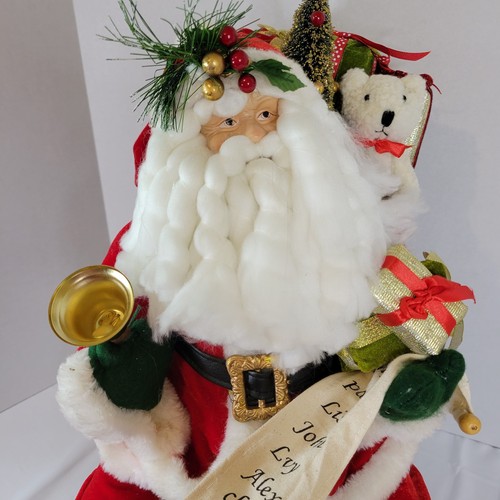 Valerie Parr Hill Santa Claus is Comin To Town Weihnachtsmann im Zug Deko RAR - Bild 4 von 24