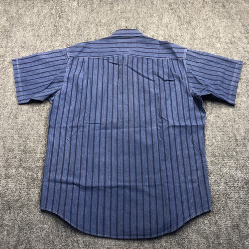 Vintage Ralph Lauren Pure Quality Chaps Men's L Button Down Shirt 90s USA Made - Picture 3 of 10