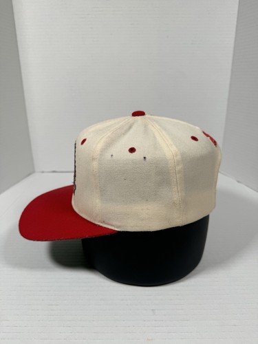 Vintage 90s Starter San Francisco 49ers White Hat Cap 100% Wool Embroidered - Bild 2 von 7