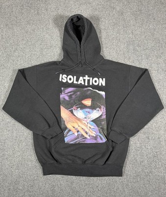 Kali Uchis Isolation 2018 Album Official Music Merch Black Womens Medium Hoodie