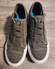 Girls Blowfish Casual Zipper Shoes Sneakers Sz. 5 EUC