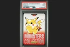 PIKACHU 1996 CARDDASS PSA 9 MINT Pocket Monsters Japanese Bandai 25 red