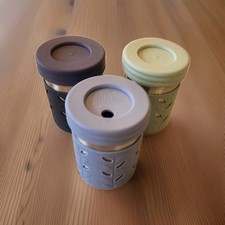 Elk and Friends 10oz Stainless Steel Kids Storage/drinking Cups Sleeves Lids.