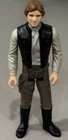 Vintage Star Wars Han Solo Endor Trench Coat Figure Kenner 1984 ROTJ