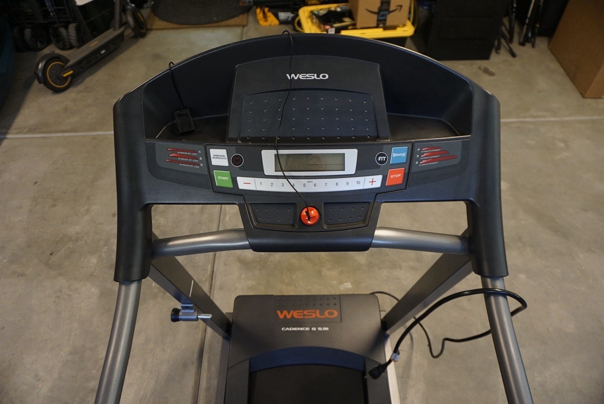 Weslo Cadence G Treadmill Maintenance Weslo Cadence G Treadmill
