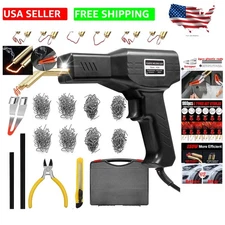 Professional 2-in-1 Plastic Welder with 1000 Staples & Fast Heating Design