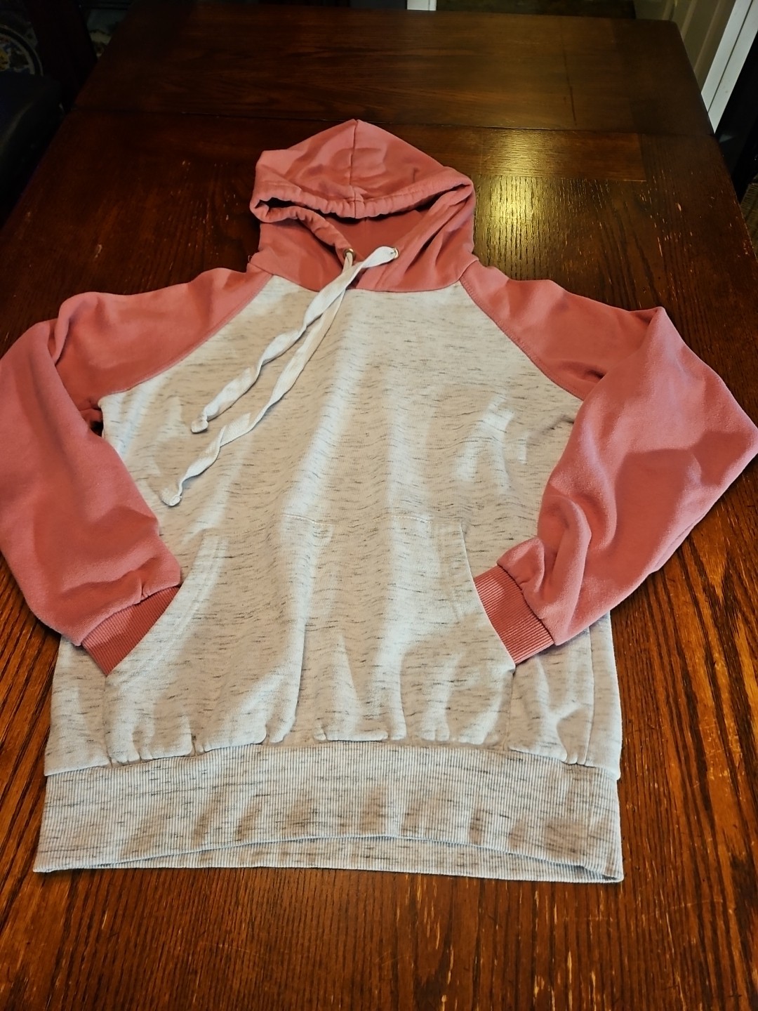 Doublju Women's Small Basic Lightweight Hoodie Gr… - image 1