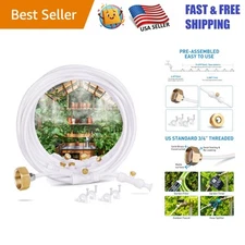 Versatile 26.3FT Misting System - Perfect for Gardens, Patios & Outdoor Spaces