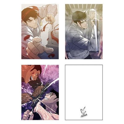 [VS] OFFICIAL GOODS MD POST CARD [3 Type] Naver Korea Webtoon Character SEALED