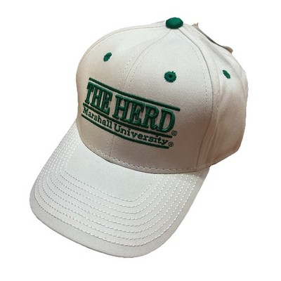 Marshall The Thundering Herd Hat Cap The Game 3 Split Bar Line Dad Retro Classic