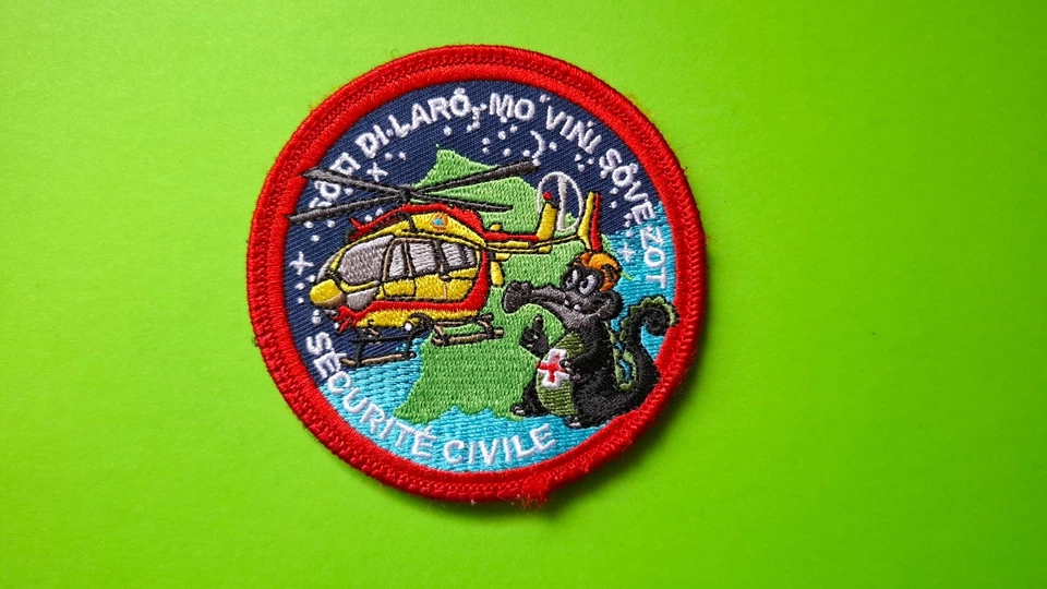 Écusson de la Sécurité civile : hélicoptères de Guyane - Photo 1/1