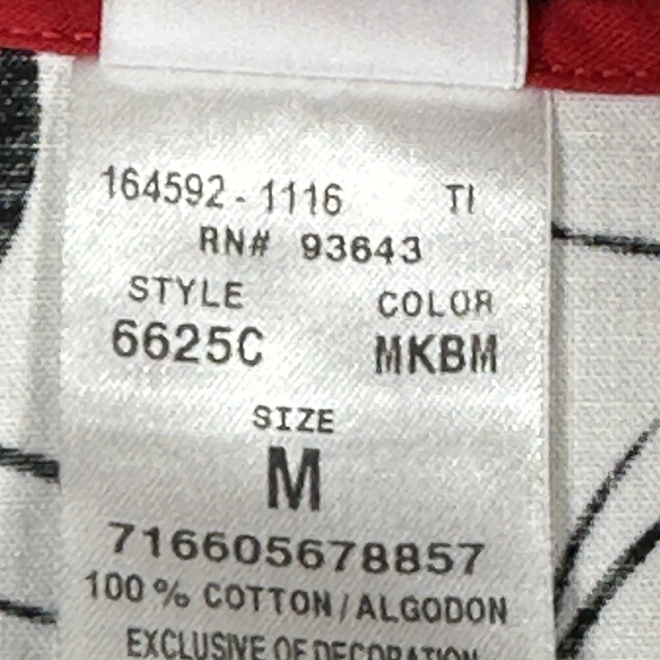 Blusa Médica Exfoliante Dibujos Animados Disney Minnie Mouse Blanco y Negro Mediana M Médica Foto 4 de 4