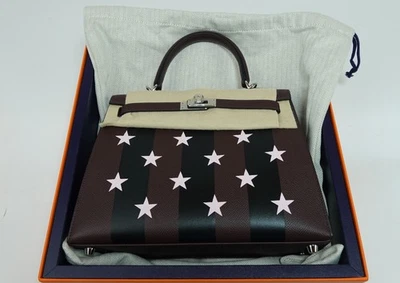 sac à main Hermes Kelly 25 Limited Edition Casaque Étoilée - Photo 1/4