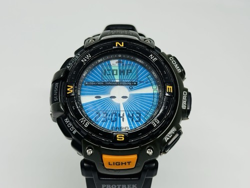 Casio Pro Trek Prg-40 Digital Watch Triple Sensor - Imagen 13 de 15