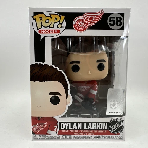Funko POP! NHL #58 Dylan Larkin Brand New Toy Figure Detroit Red Wings Vaulted
