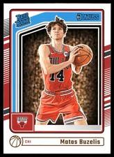 2024-25 Donruss #240 Matas Buzelis Chicago Bulls Rookie