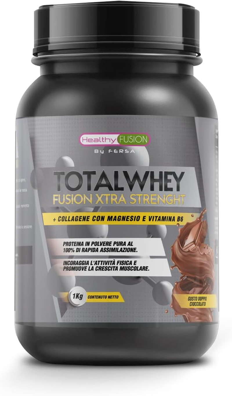 Proteine Whey + Collagene + Magnesio | Formula Pura Recupero Muscoli