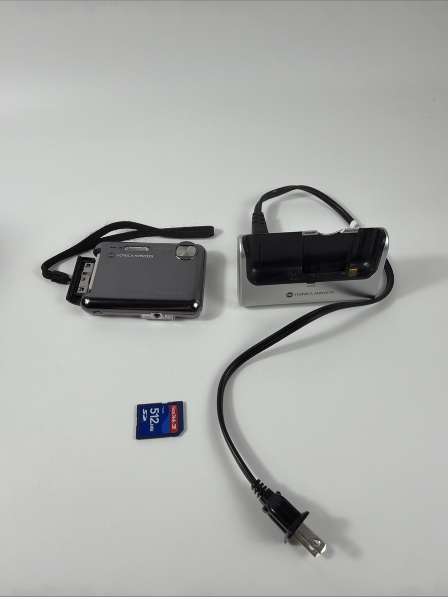 Konica Minolta DiMAGE X1 8.0MP Digital Camera - Silver for sale