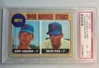 Nolan Ryan Jerry Koosman 1968 Topps #177 Mets RC Rookie Stars PSA 6 EX-MT