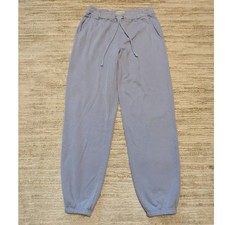 Abercrombie  Fitch Joggers Women Sz M Light Blue Soft A F Collection Sweatpants