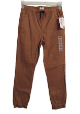 Old Navy Youth Boys Size XL 14/16 Built-In Flex Twill Jogger Pants in Tan 30
