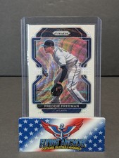2022 Panini Prizm - Freddie Freeman #29 White Wave Prizm