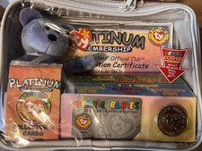 Ty Beanie Babies Official Club Platinum Edition Set 1999 Ages 3-7 Years 3-4 4-7