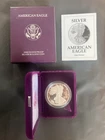 1992-S Proof American Silver Eagle Coin - Original Mint Box & COA Included