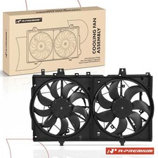 A-Premium Engine Radiator Cooling Fan Assy for Nissan Rogue 14-20 2.5L Petrol