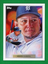MIGUEL CABRERA by Paul Jennis 2023 Topps Game Within The Game #7 Detroit Tigers