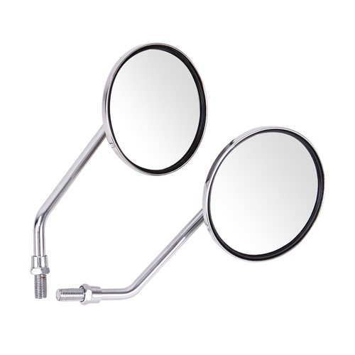 L&R Motorcycle Rearview Side Mirrors For Honda CB200-750 CL200-450 GL1000 CX500 - Bild 14 von 14