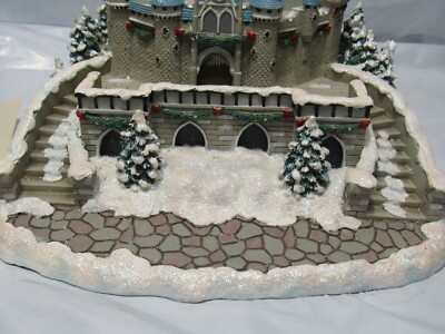 Disney Village WDW Cinderella Light-Up Christmas Castle With