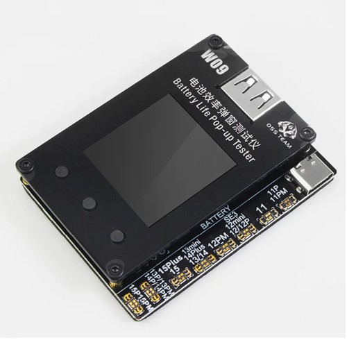 Probador emergente de eficiencia de batería W09 Pro para iPhone 11-15 sin necesidad de cable externo - Imagen 3 de 22