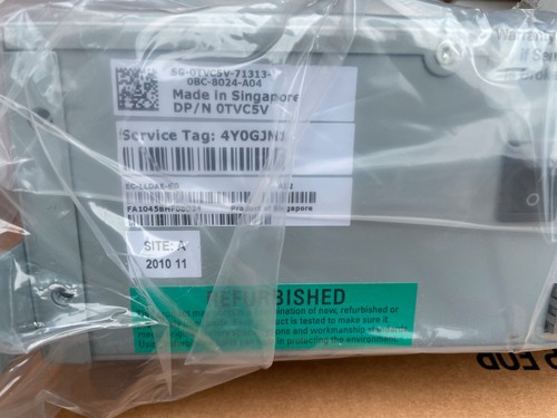 Dell TVC5V PV124T LTO3 SAS AUTOLOADER 1 MAGAZINES DELL FACTORY Ref-urb - Picture 4 of 5