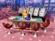 Tavolo da roulette Miniture. Divertimento casinò stampato in 3d scala 1:24
