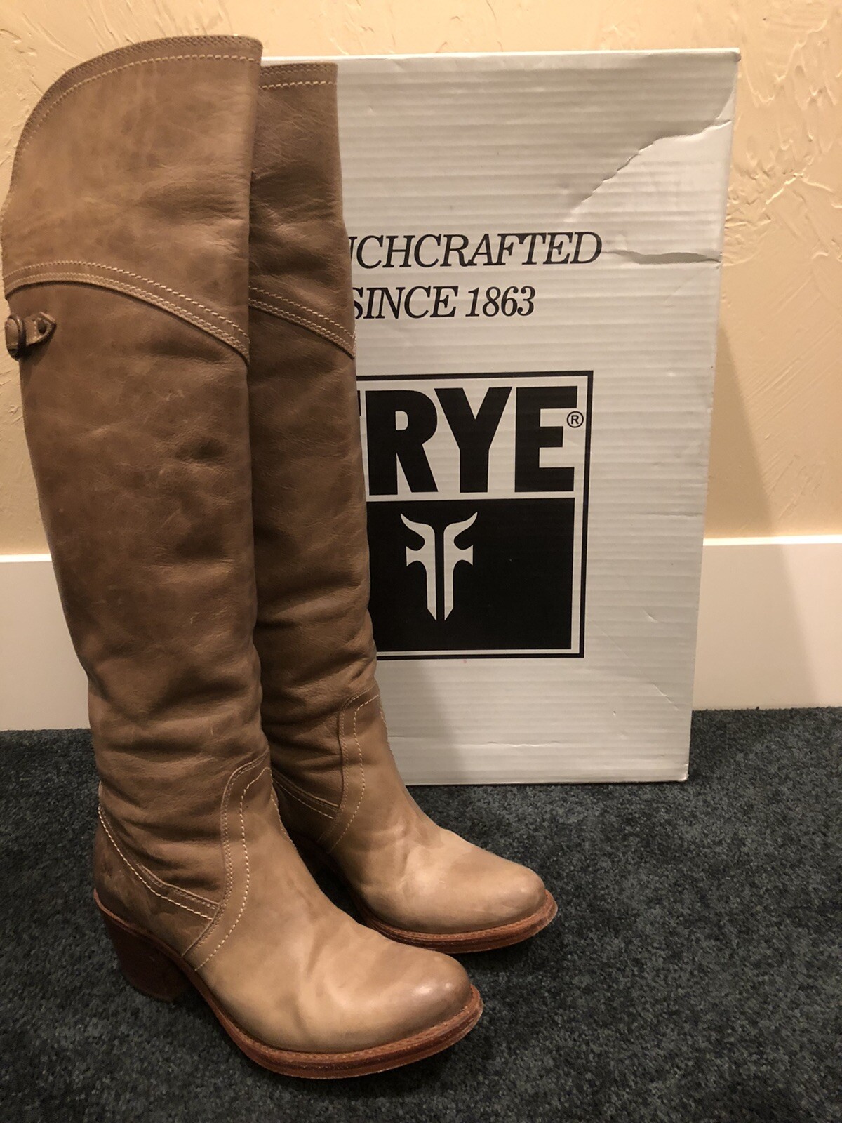 frye jane tall cuff boot