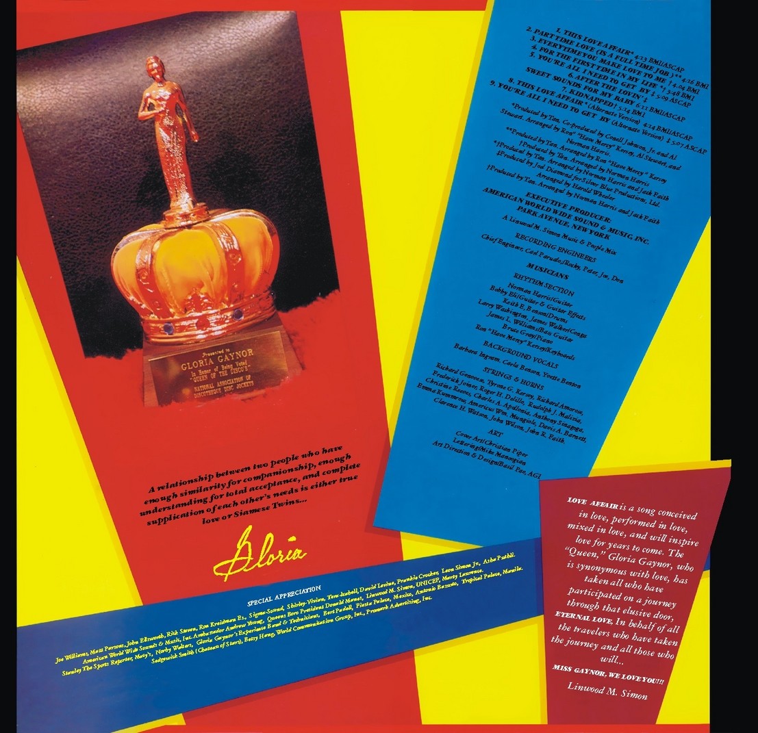 Gloria Gaynor Park Avenue Sound Import 24 Bit Remastered Expanded CD