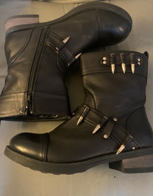 cute black ankle booties