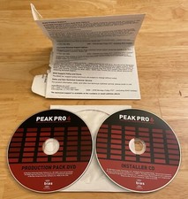 Bias Peak Pro 6 Audio Editing Processing and Mastering Software 2009 Read Below 