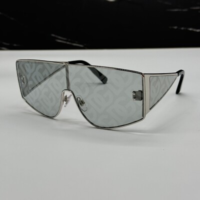 NEW DG2305 05/AL DOLCE&GABBANA SUNGLASSES OVERSIZED SILVER  display picture 1
