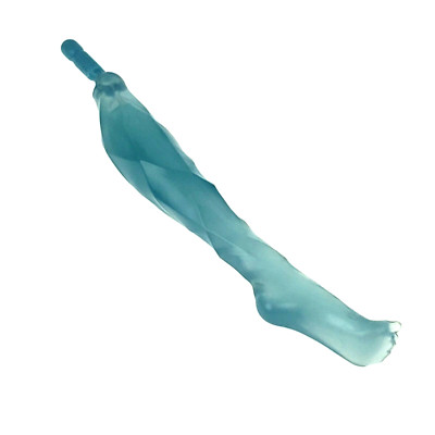 Create-A-Monster High CAM  Ice Girl - Starter - Left Clear Blue Lower Leg Only