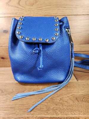 Leather Backpack Rebecca Minkoff Drawstring Bag REBECCA MINKOFF Buttery Soft Royal Blue Leather Drawstring Leather Backpack Rebecca Minkoff Drawstring Bag REBECCA MINKOFF Buttery Soft Royal Blue Leather Drawstring