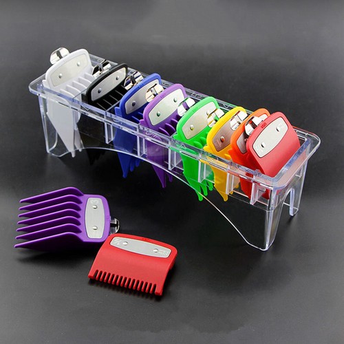 8 Size Universal Hair Clipper Trimmer Cutting Guide Comb Guards For Wahl Clipper - Picture 3 of 9