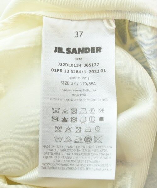 JIL SANDER Casual Shirt CreamxBrownxBlue etc.(Total pattern JIL SANDER Casual Shirt CreamxBrownxBlue etc.(Total pattern