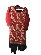 Ethnic indian kurta and plazzo Size Medium New With Tags