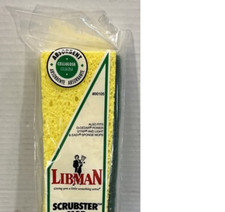 Libman Scrubster Mop Nachfüller extra saugfähiger Zelluloseschwamm 00105 passt #103 NEU